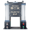 Action BOX INJEKTO 2.0 Desktop Plastic Injection Machine that can be used with 3D printed and aluminum molds 