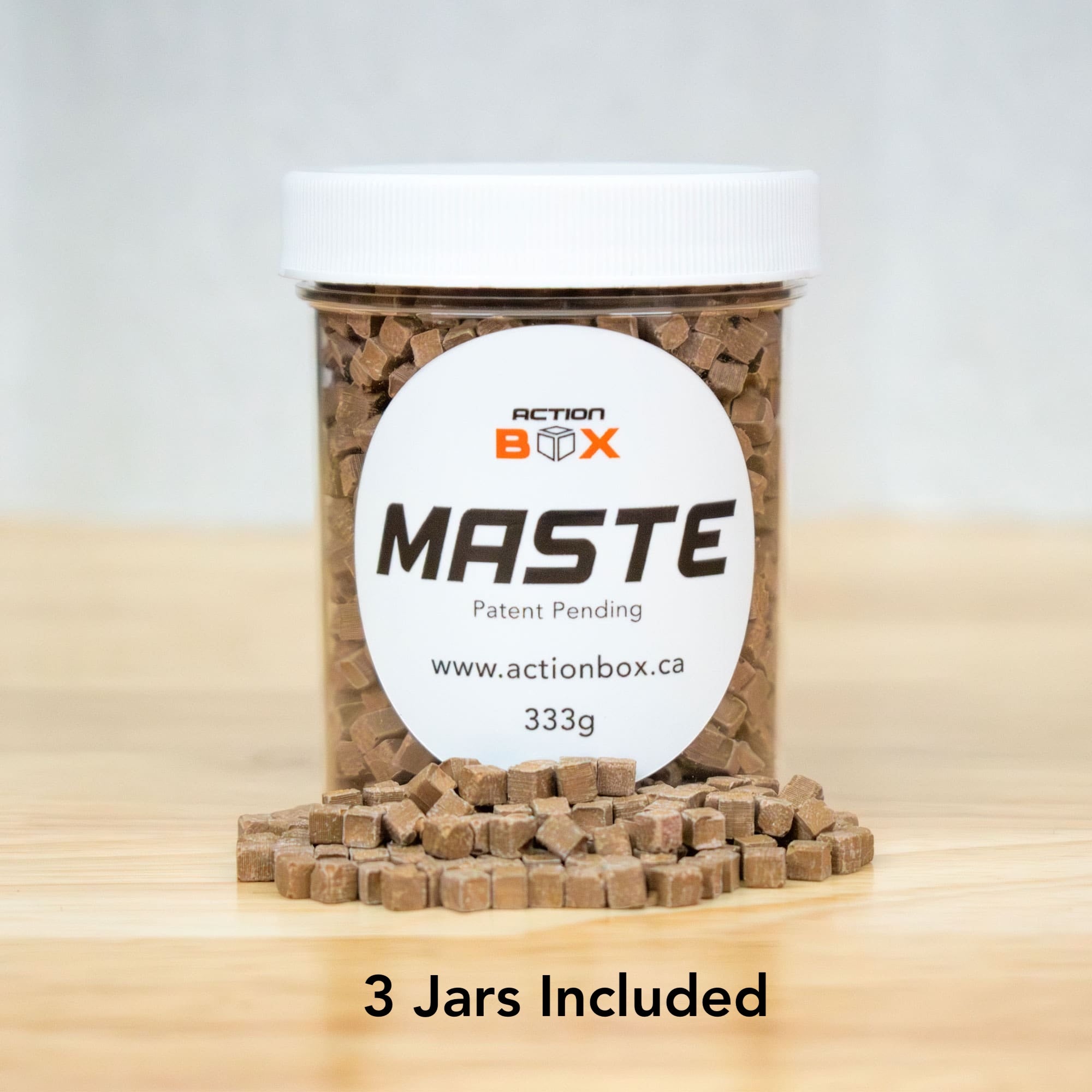 MASTE Bronze compatible with INJEKTO M and used with FUSION MIX. Maste can be formed into any shape and turned into a pure metal part made of bronze.