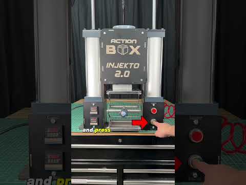 INJEKTO 2.0 INJECTO 2.0 Desktop Plastic Injection Machine Kit by Action BOX who also make SHREDII desktop shredder kits.
