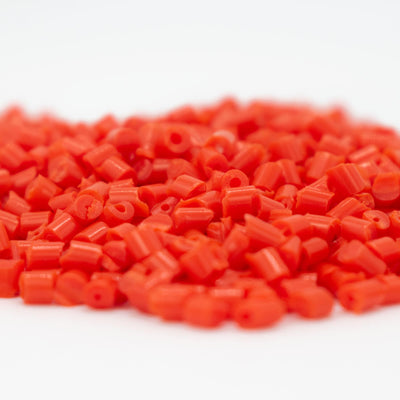 Bag of easy flow PP plastic pellets for use with injection molders for injection molding. Compatible with INJEKTO 3 by Action BOX.