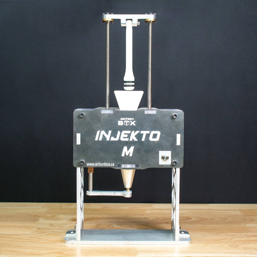 INJEKTO M INJECTO M metal injection molding machine used to make pure metal parts. Compatible with MASTE and FUSION MIX.