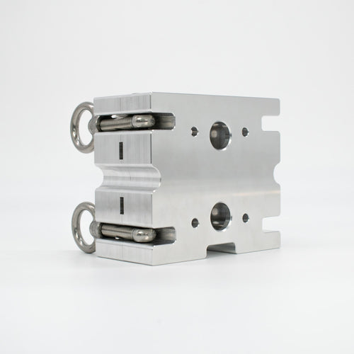 Mold backers for INJEKTO 3 by Action BOX for use with FDM or resin 3D printed molds or aluminum metal molds