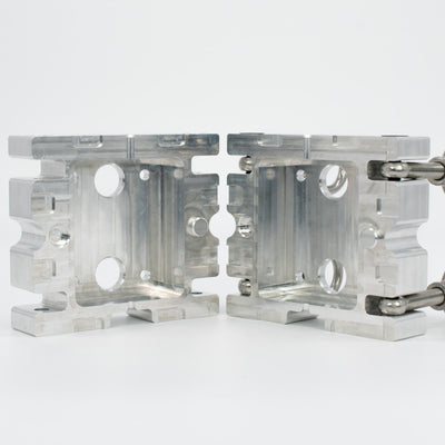 Mold backers for INJEKTO 3 by Action BOX for use with FDM or resin 3D printed molds or aluminum metal molds