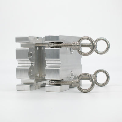 Mold backers for INJEKTO 3 by Action BOX for use with FDM or resin 3D printed molds or aluminum metal molds