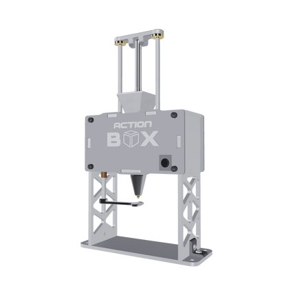 INJEKTO M INJECTO M metal injection molding machine used to make pure metal parts. Compatible with MASTE and FUSION MI. This is a 3D view of INJEKTO M.