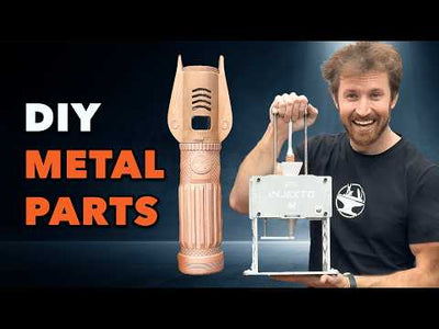 INJEKTO M test with The Hacksmith. Making parts with MASTE.