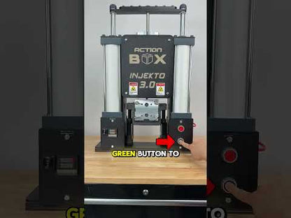 Using INJEKTO 3 to create a plastic injected fidget spinner from a 3D printed plastic injection mold. This technology is by Action BOX.