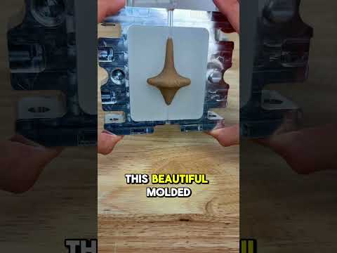 INJEKTO M by Action BOX - Creating a metal spinning top with 3D printed molds and silicone.